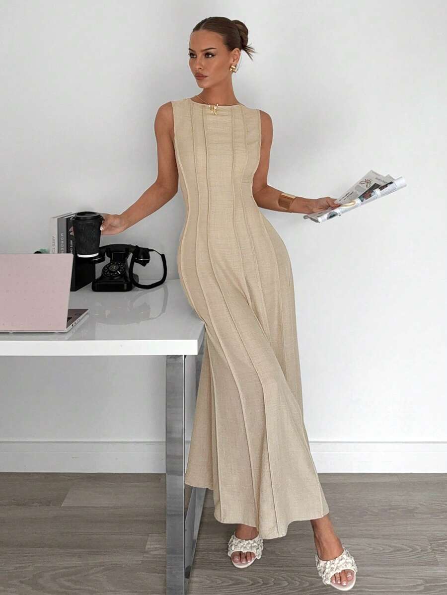 Vestido Elisa Evasê Longo