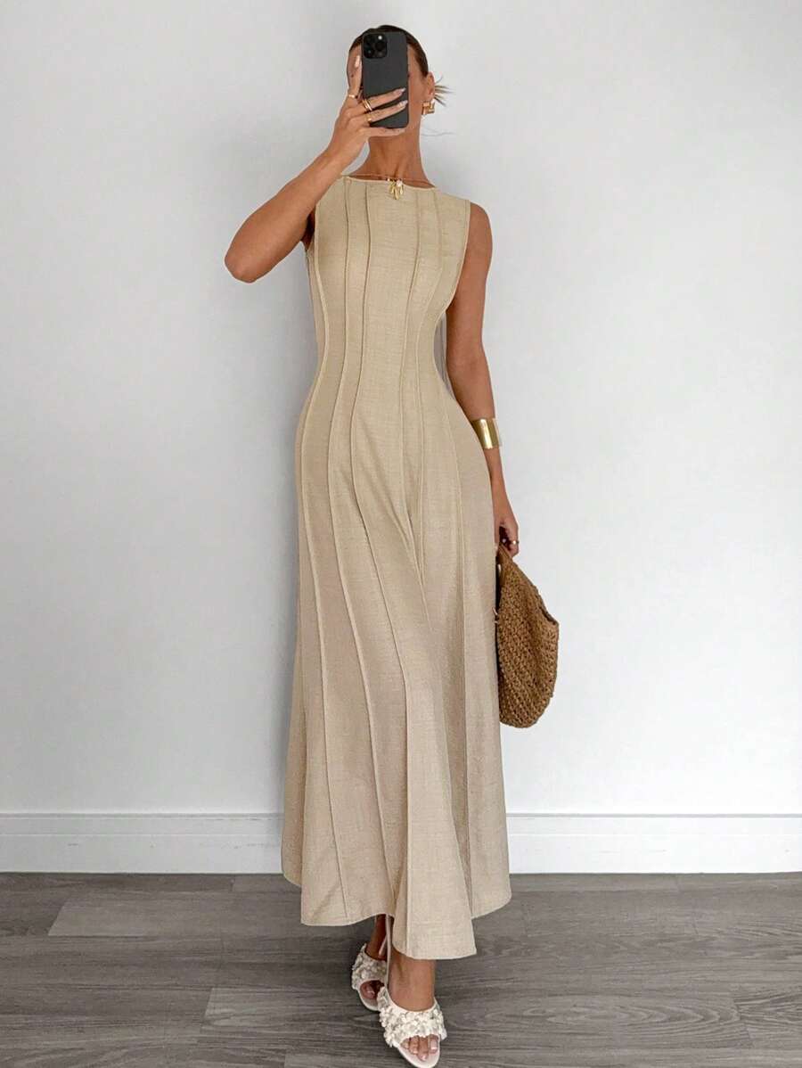 Vestido Elisa Evasê Longo