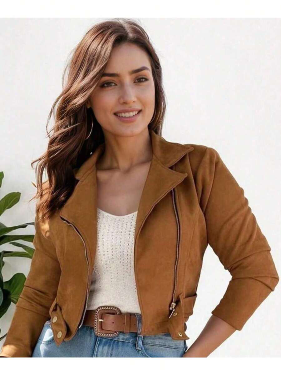 Jaqueta Martina Suede Elegance