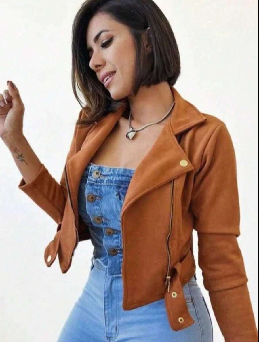 Jaqueta Martina Suede Elegance