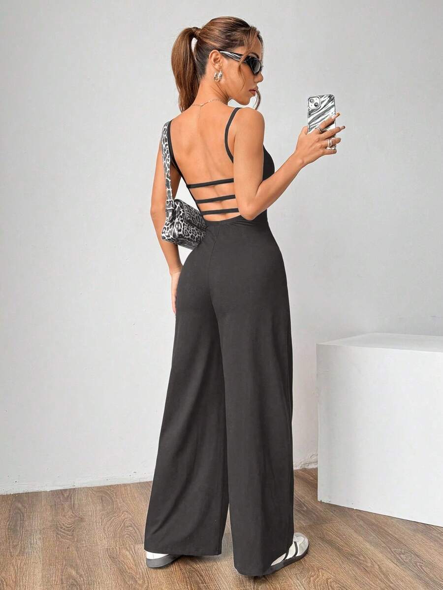 Macacão Flora Casual Longo