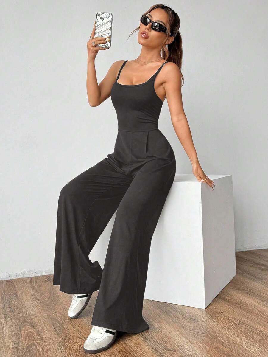 Macacão Flora Casual Longo