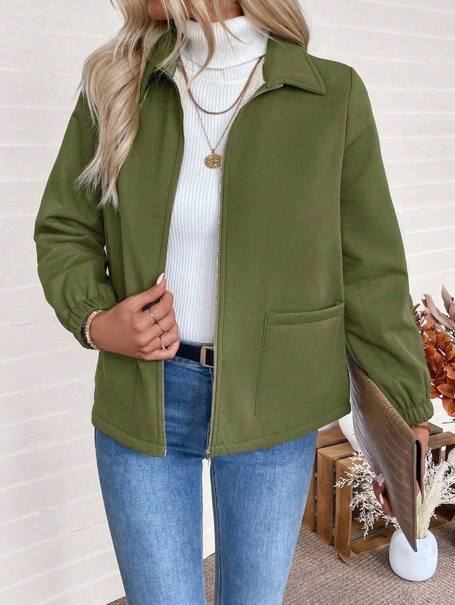 Jaqueta Serena Lã Inverno