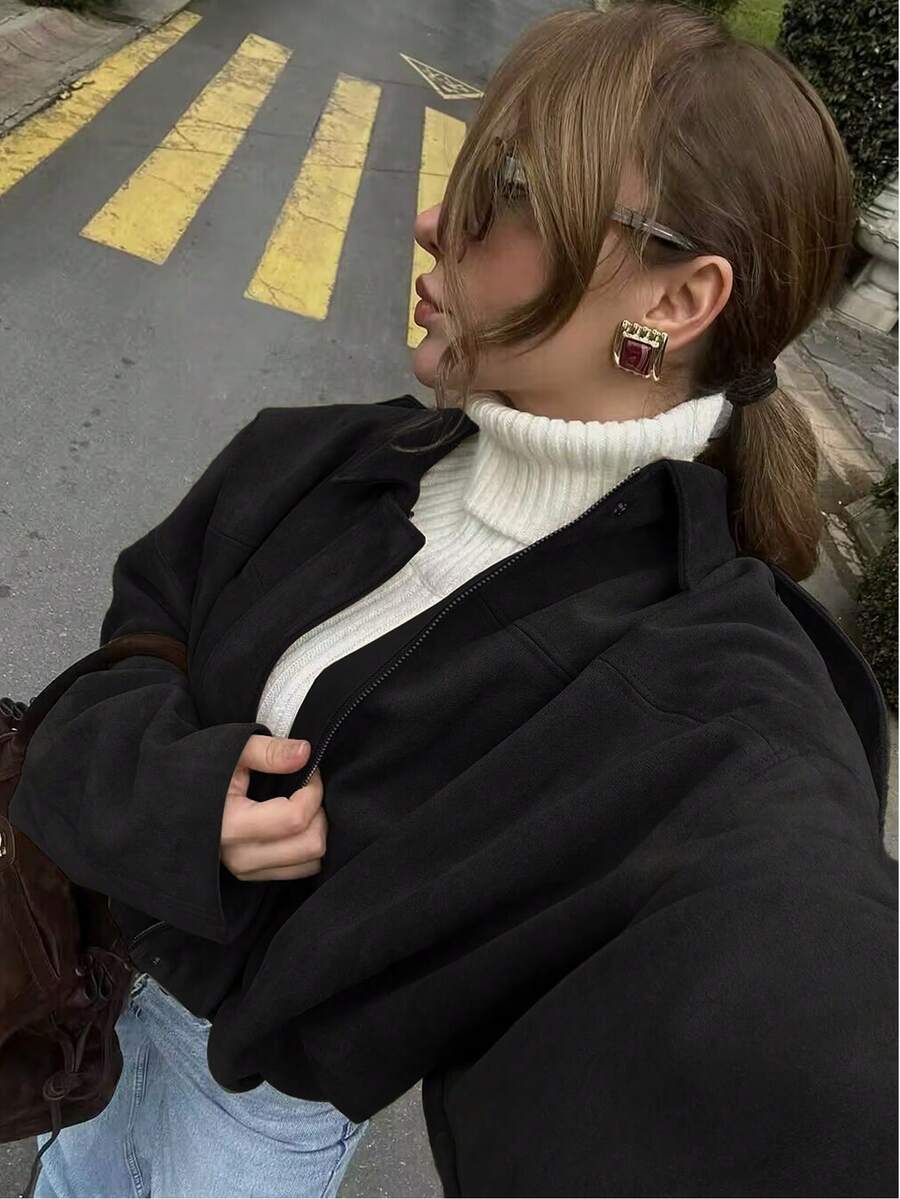 Jaqueta Luna Bomber Vintage