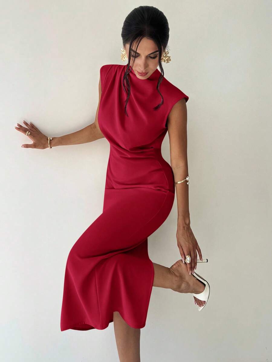 Vestido Paola Elegante Midi