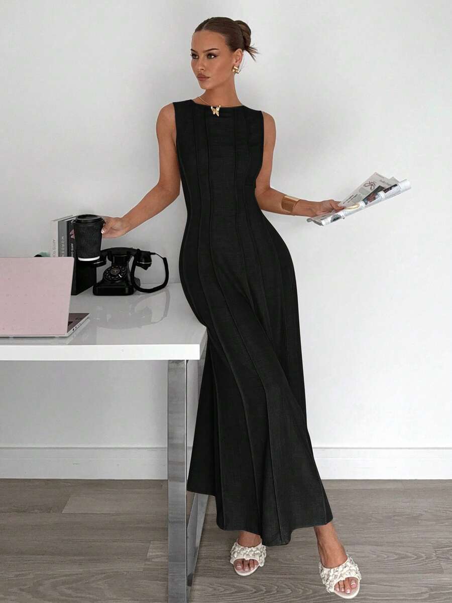 Vestido Elisa Evasê Longo