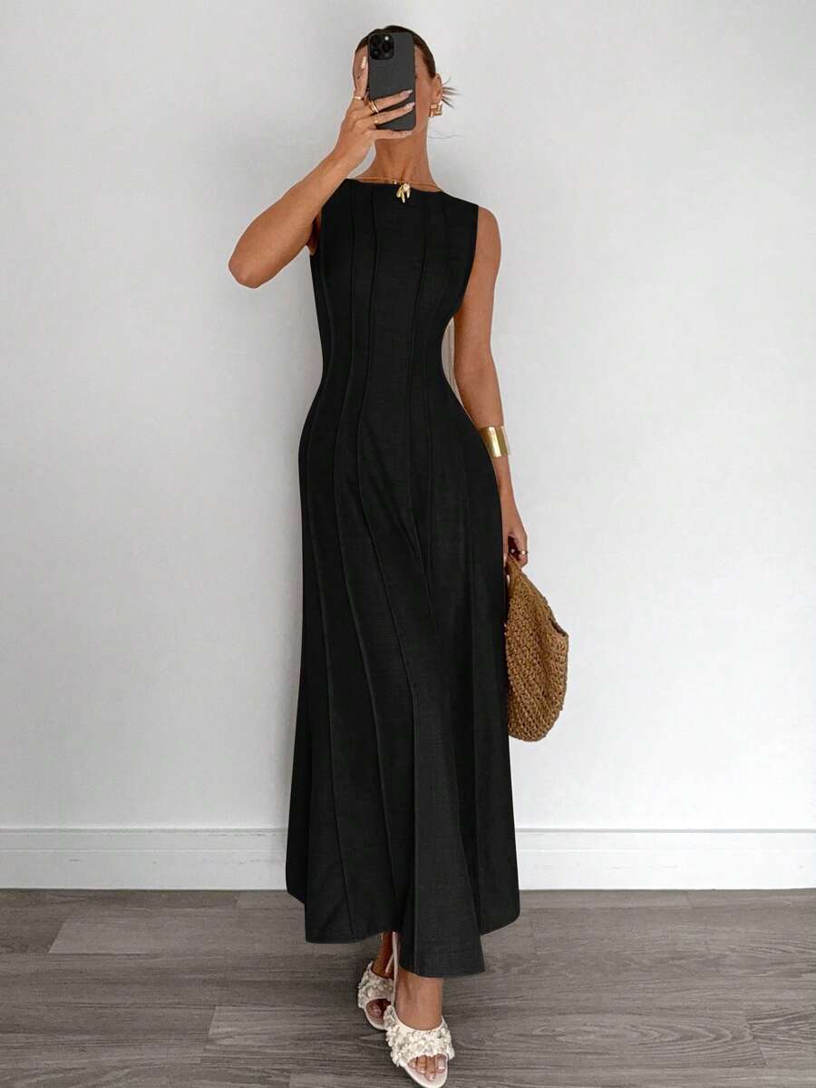 Vestido Elisa Evasê Longo