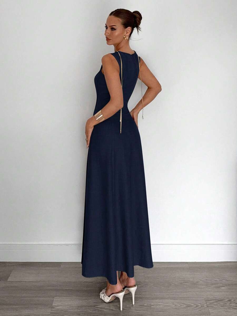 Vestido Elisa Evasê Longo