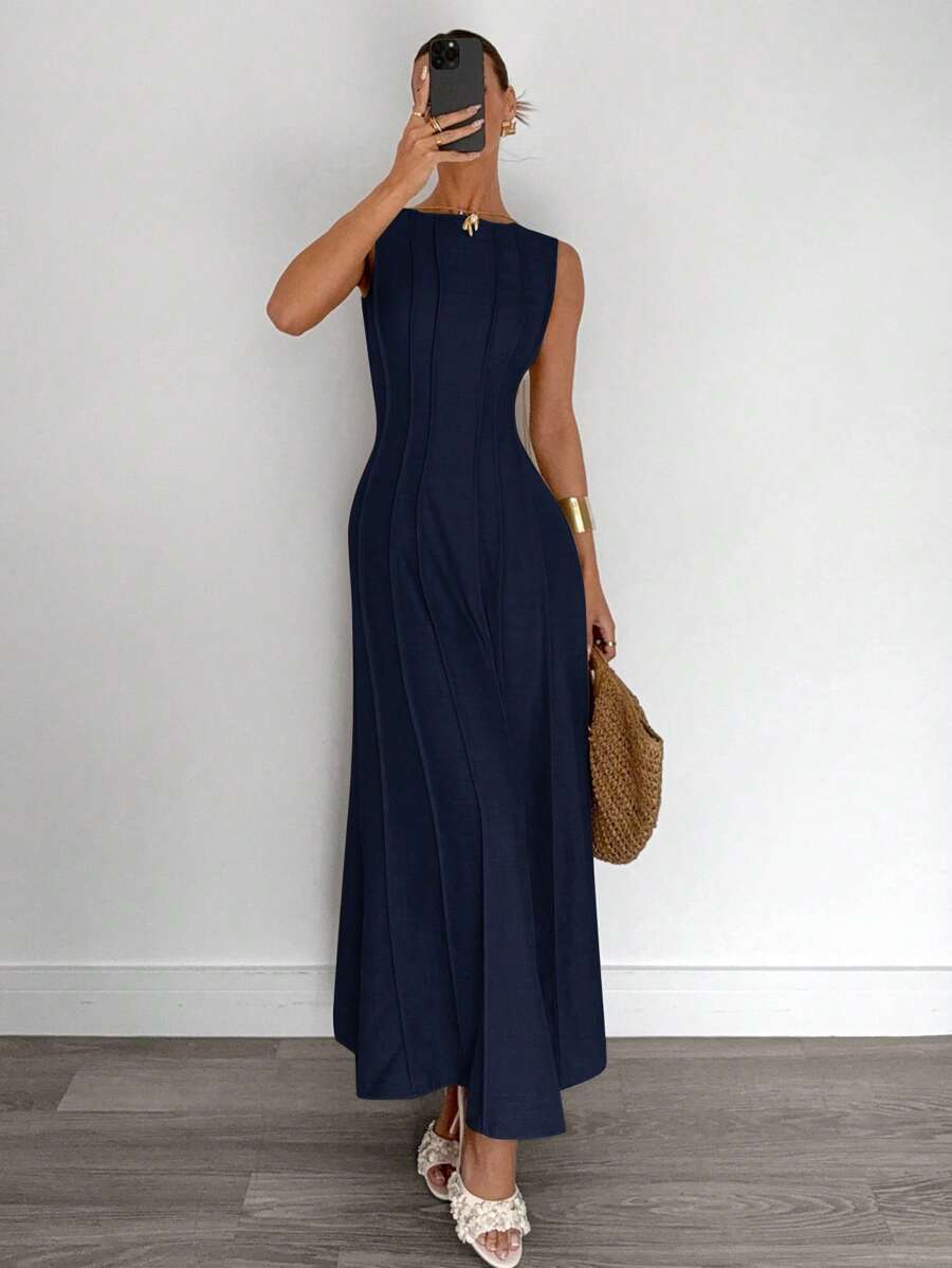 Vestido Elisa Evasê Longo