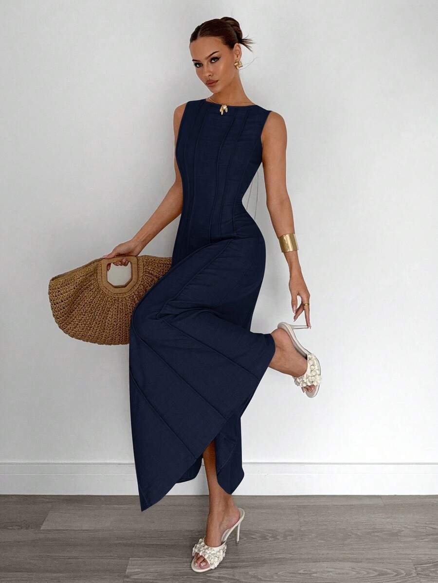 Vestido Elisa Evasê Longo