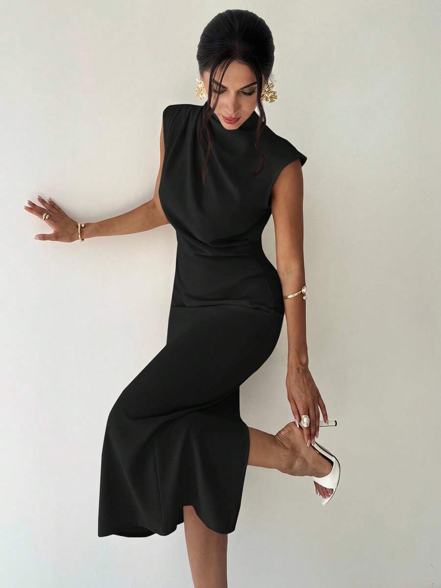 Vestido Paola Elegante Midi