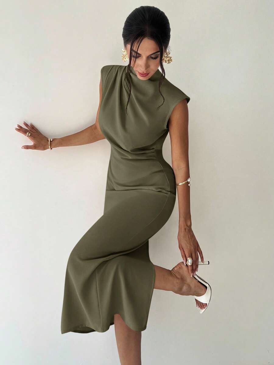 Vestido Paola Elegante Midi