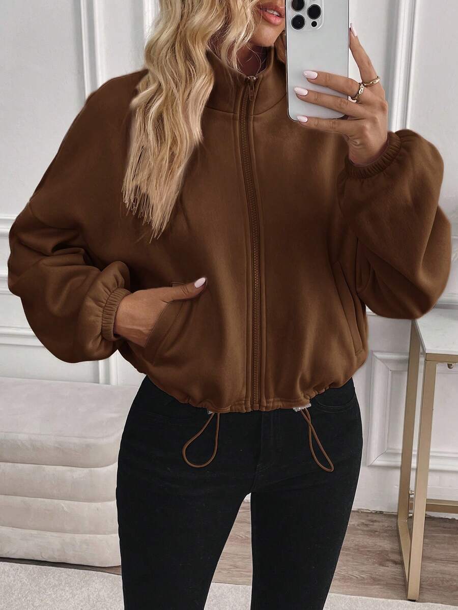 Jaqueta Melissa Hoodie Casual