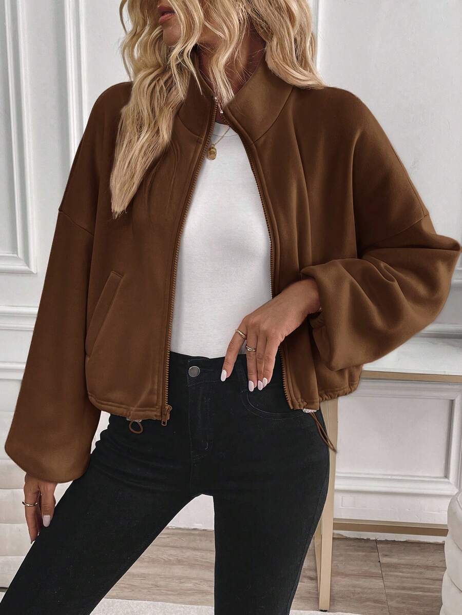 Jaqueta Melissa Hoodie Casual