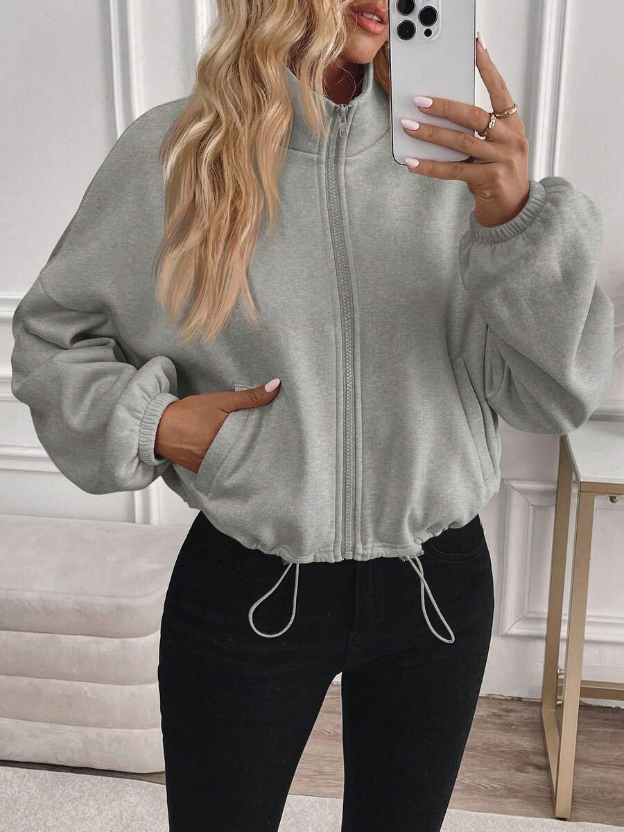 Jaqueta Melissa Hoodie Casual