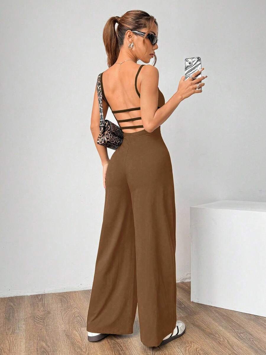 Macacão Flora Casual Longo