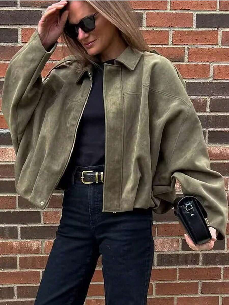 Jaqueta Luna Bomber Vintage