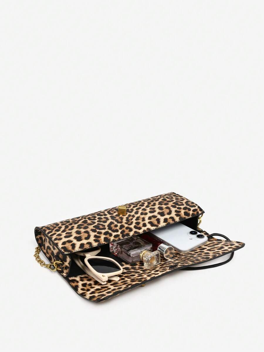 Bolsa Mirella Embreagem Couro Legítimo