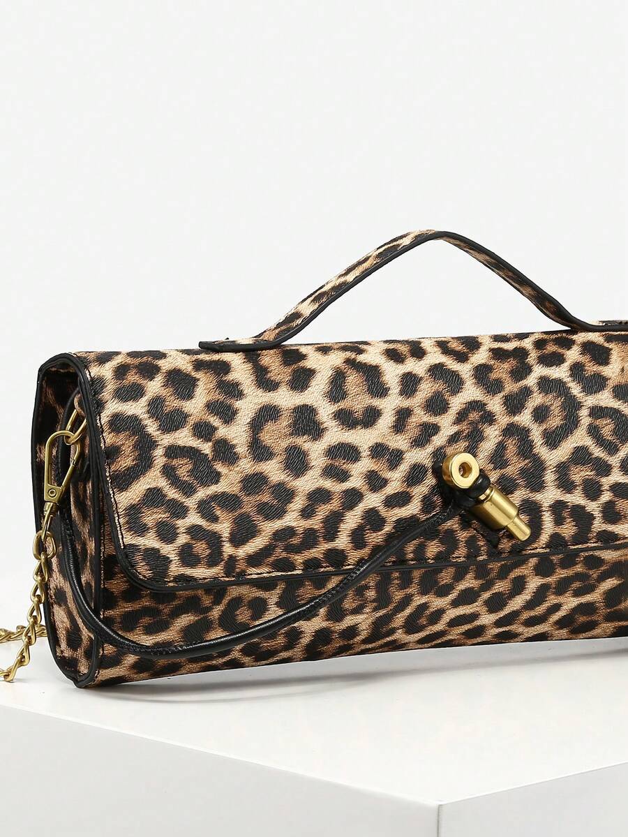 Bolsa Mirella Embreagem Couro Legítimo