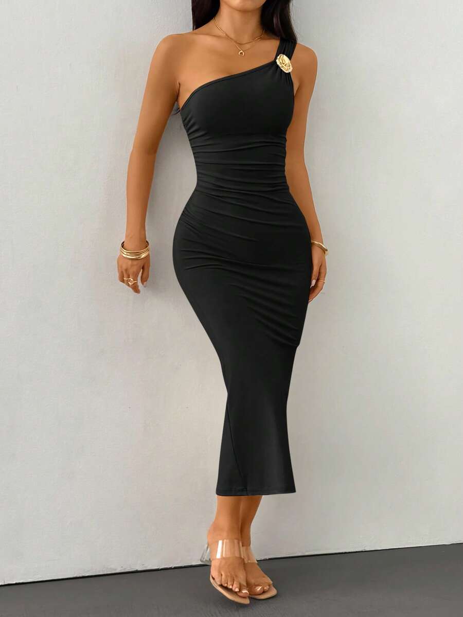 Vestido Nicole Golden Charm