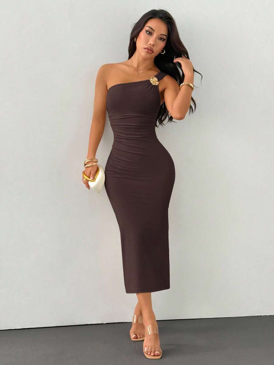 Vestido Nicole Golden Charm