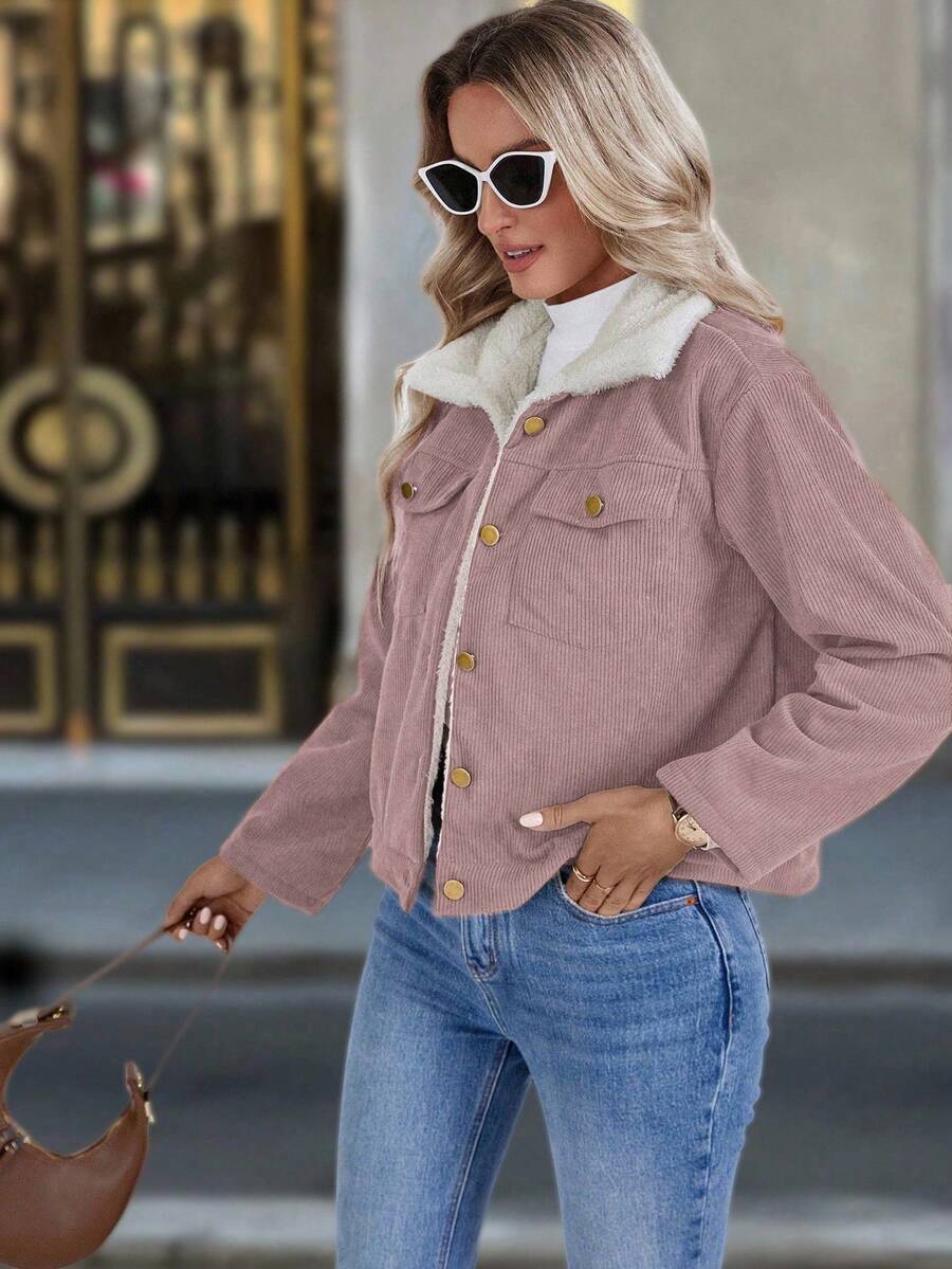 Jaqueta Melissa Corduroy Outono