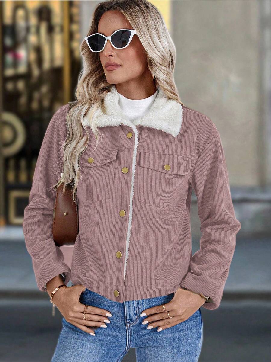 Jaqueta Melissa Corduroy Outono
