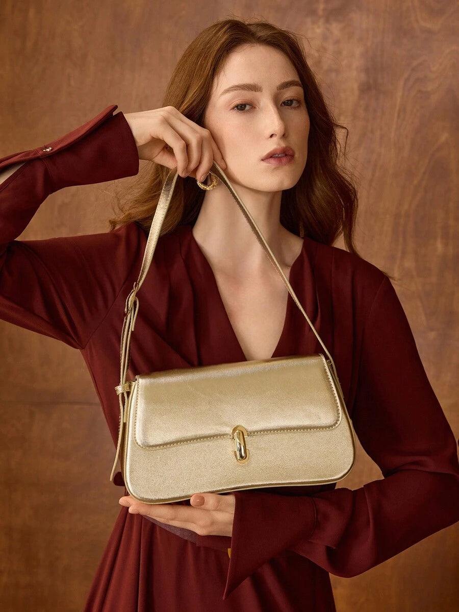 Bolsa Amélie Shoulder Couro Legítimo