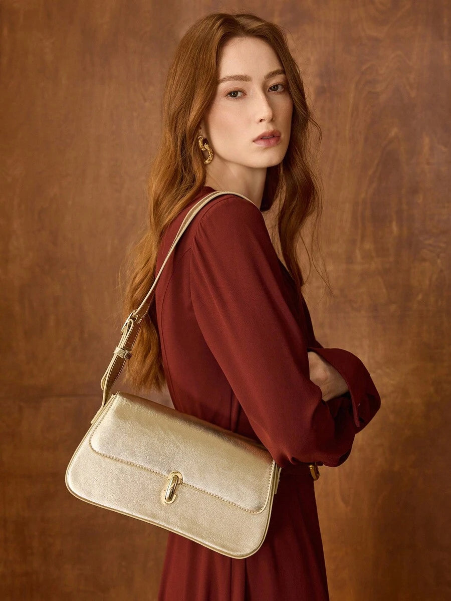 Bolsa Amélie Shoulder Couro Legítimo