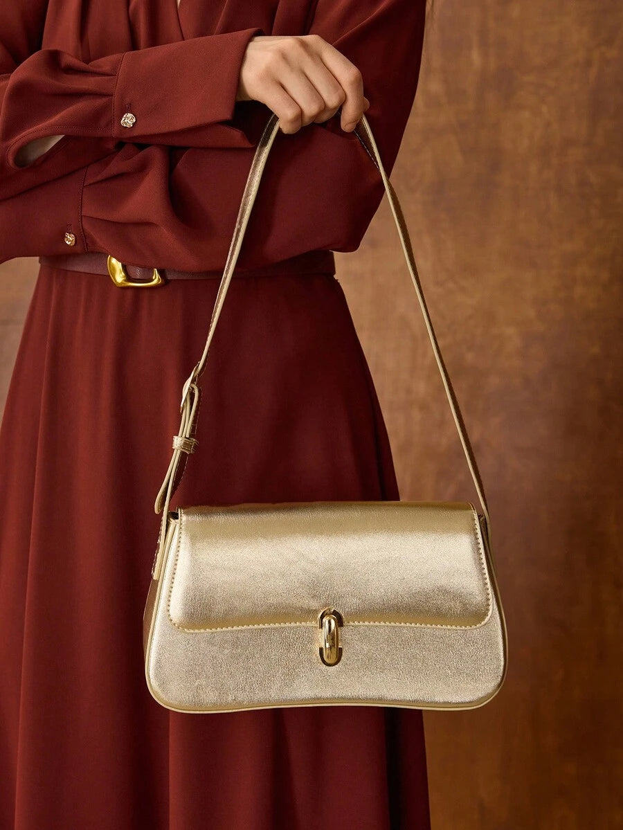 Bolsa Amélie Shoulder Couro Legítimo