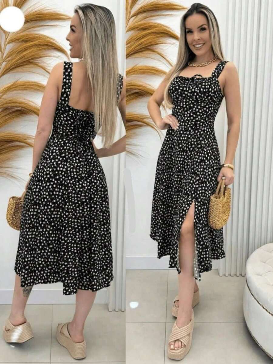 Vestido Bianca Floral Garden