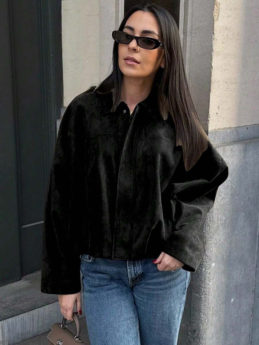 Jaqueta Isabella Bomber Elegance