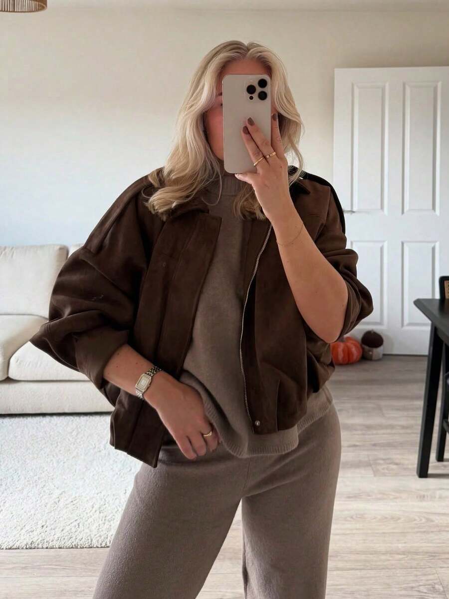 Jaqueta Isabella Bomber Elegance