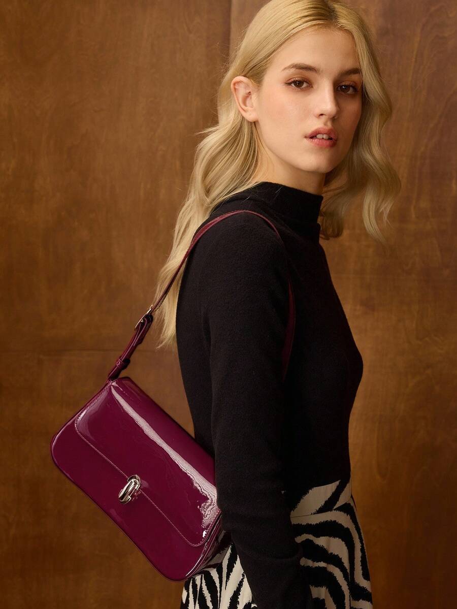 Bolsa Amélie Shoulder Couro Legítimo