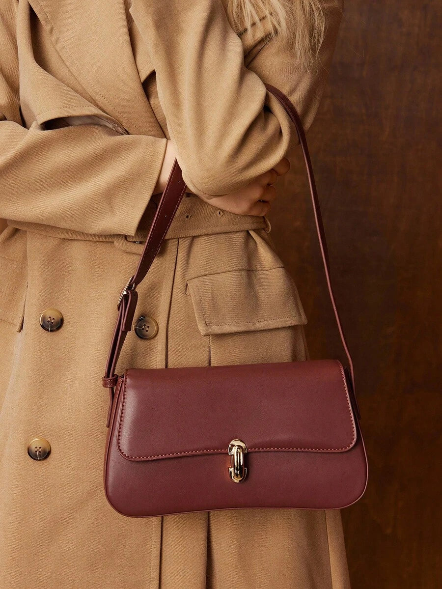 Bolsa Amélie Shoulder Couro Legítimo