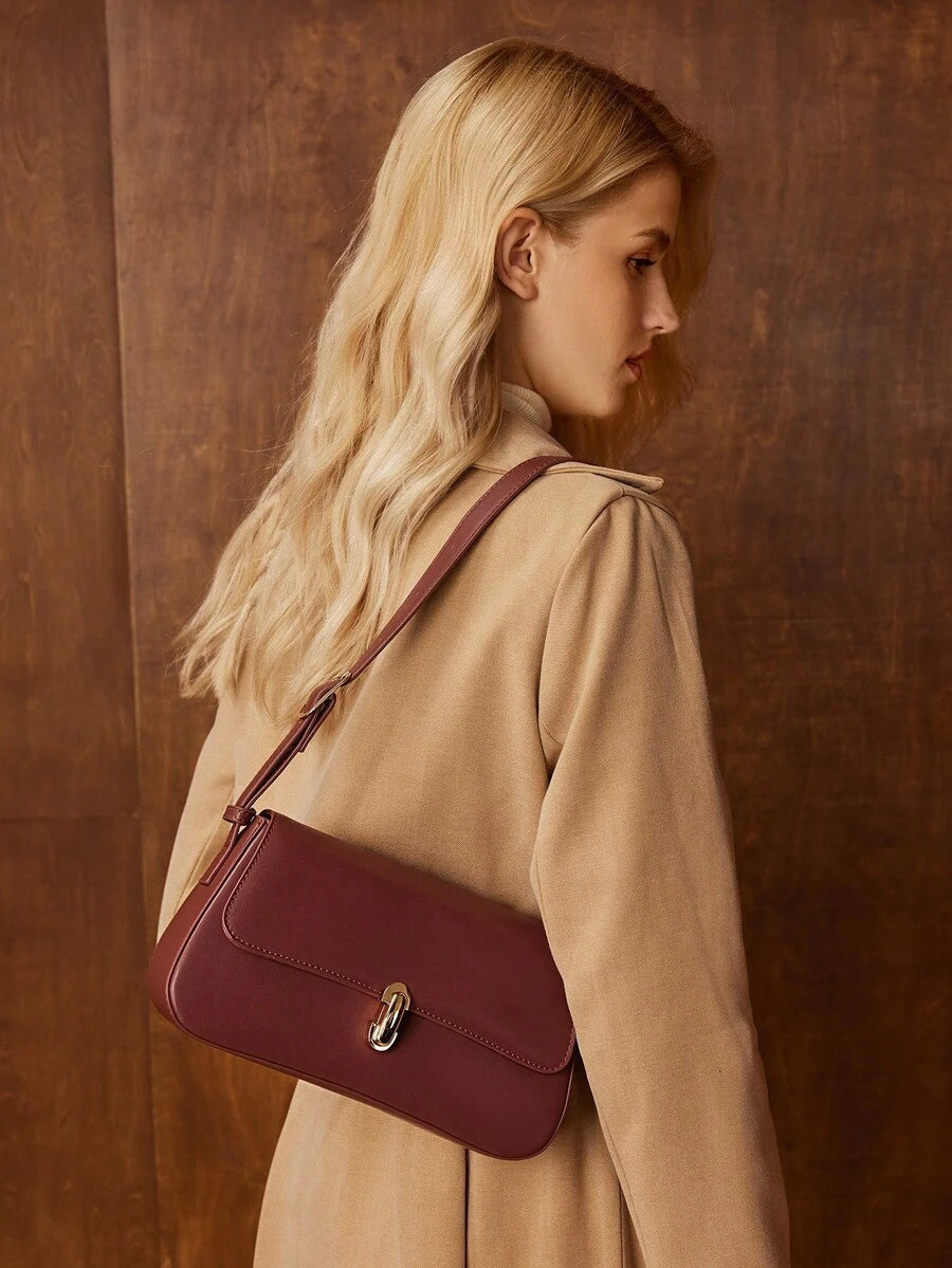 Bolsa Amélie Shoulder Couro Legítimo