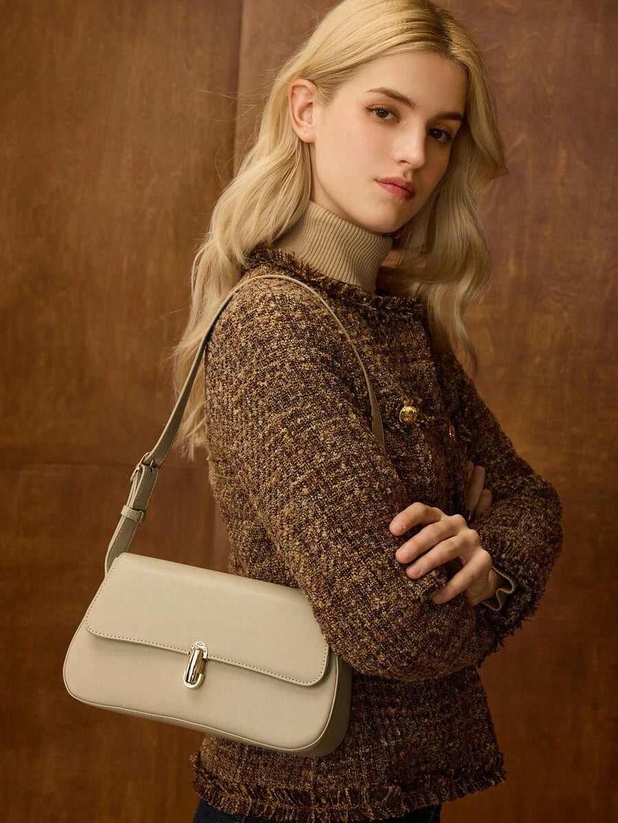 Bolsa Amélie Shoulder Couro Legítimo