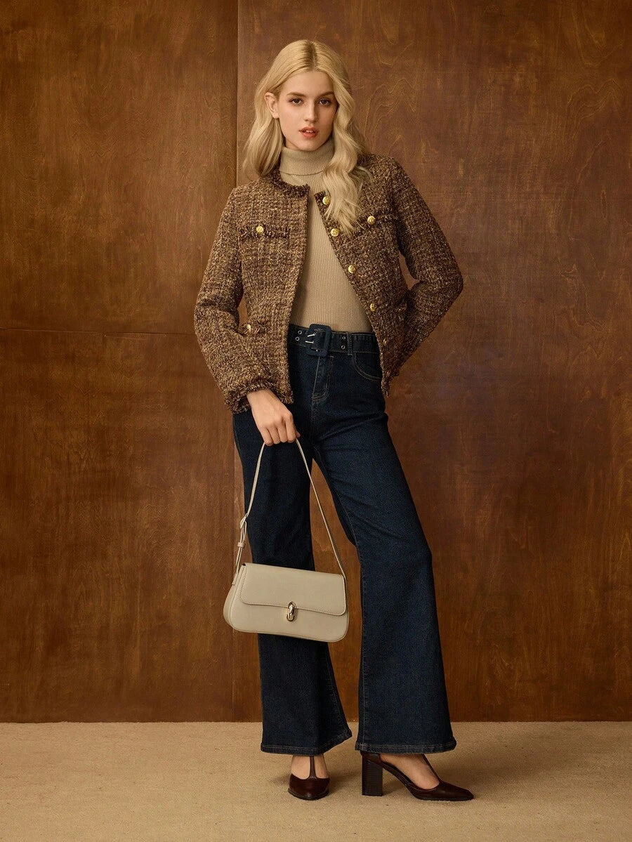 Bolsa Amélie Shoulder Couro Legítimo