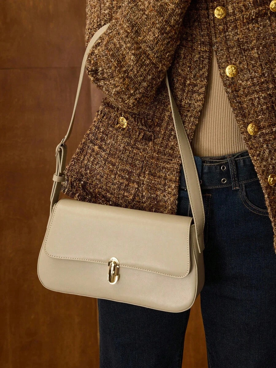 Bolsa Amélie Shoulder Couro Legítimo