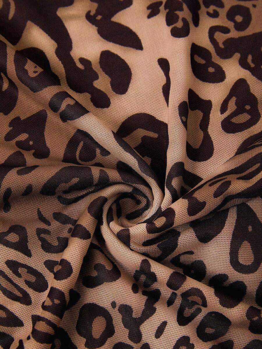 Vestido Nicole Abstract Noir