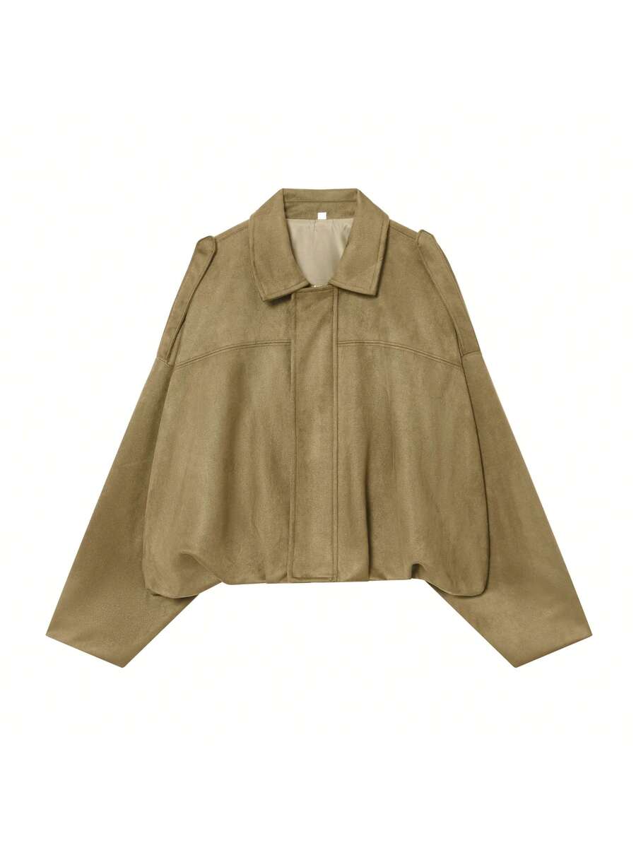 Jaqueta Valentina Suede Military