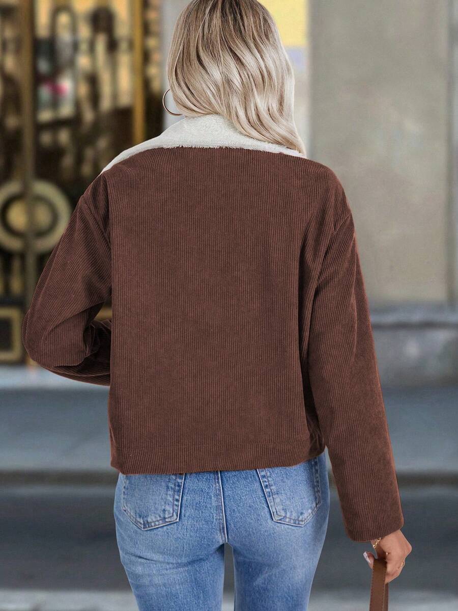 Jaqueta Melissa Corduroy Outono