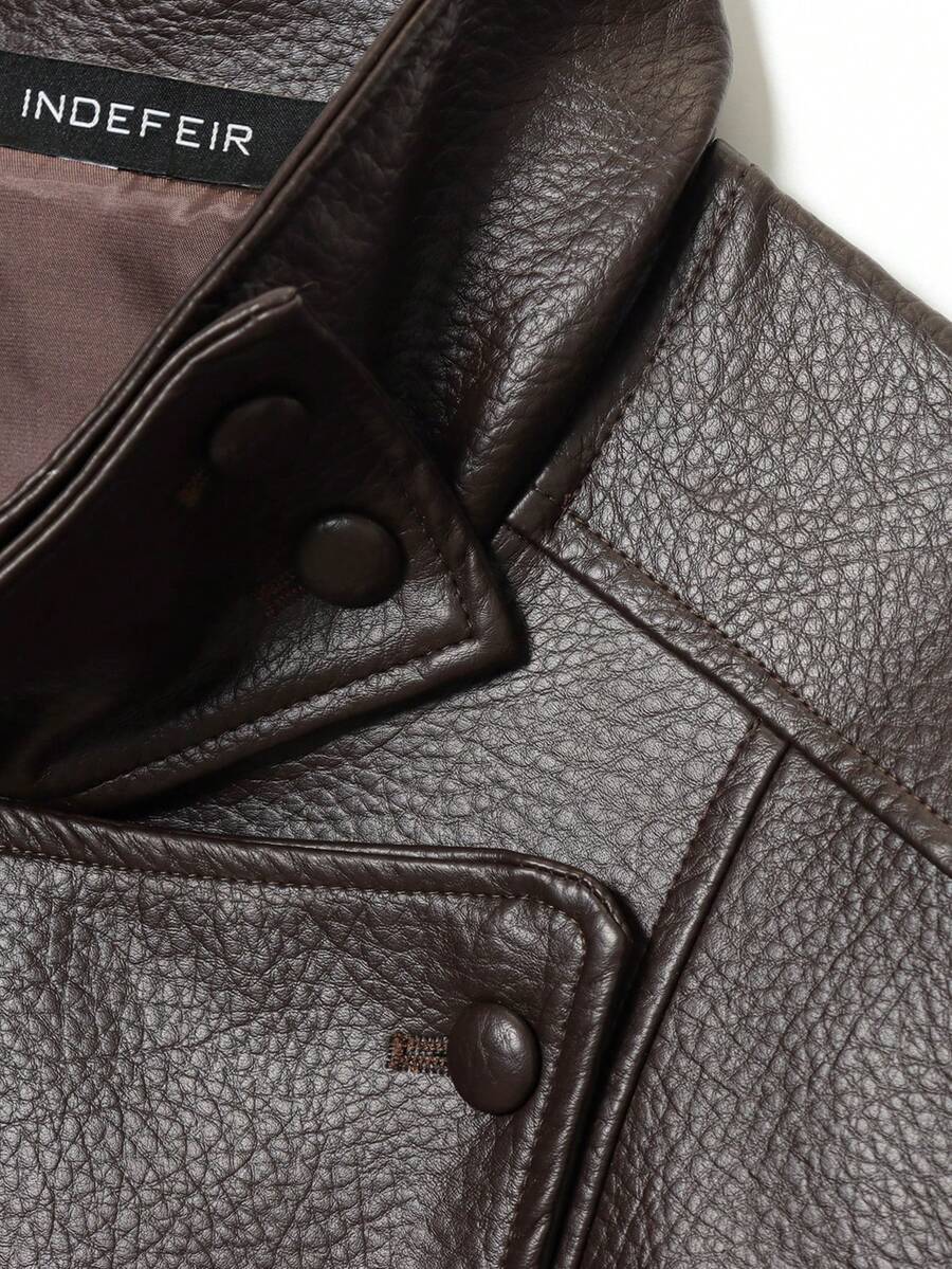 Jaqueta Valentina Leather Noir