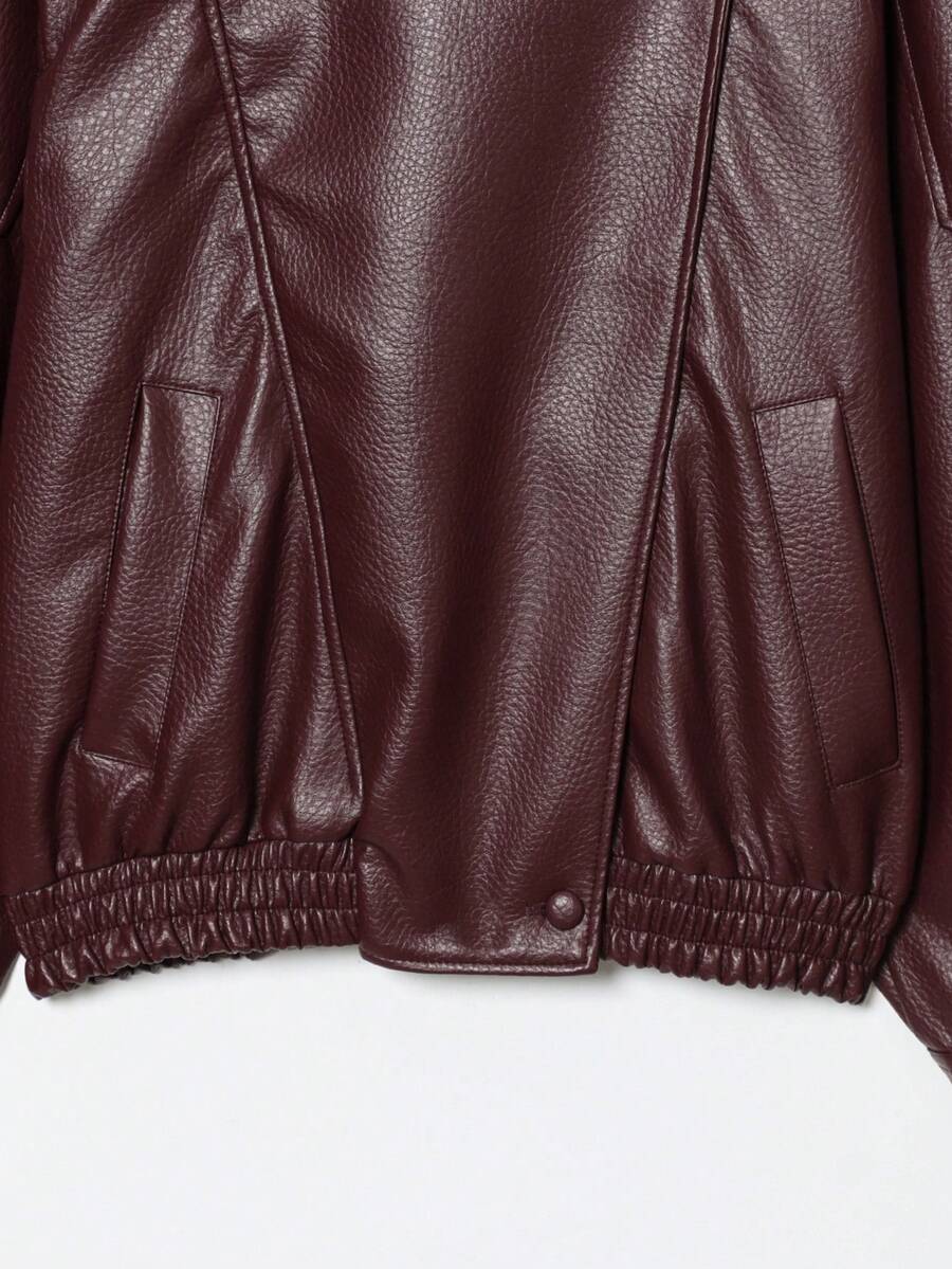 Jaqueta Valentina Leather Noir