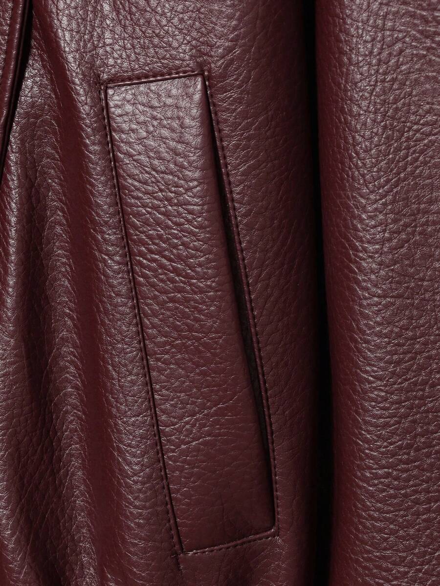 Jaqueta Valentina Leather Noir