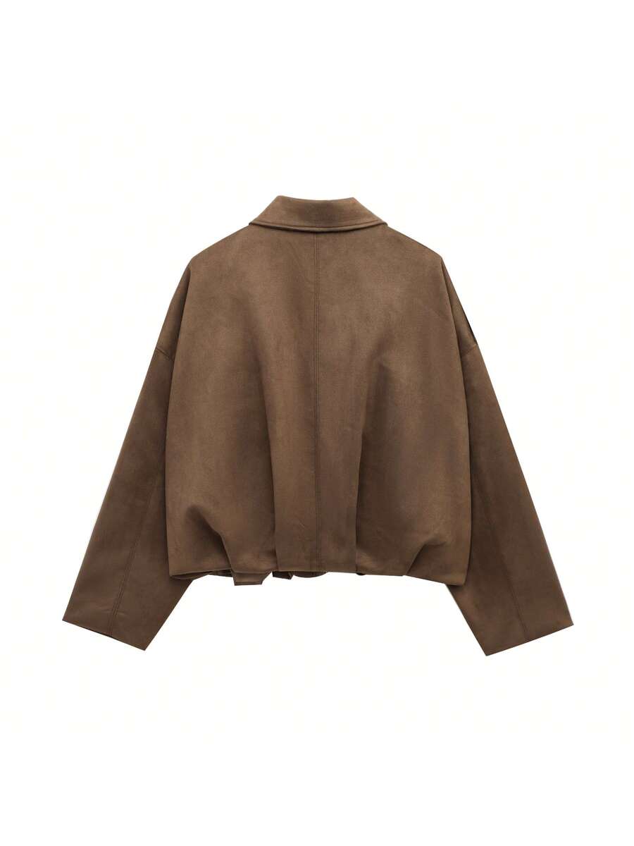 Jaqueta Valentina Suede Military