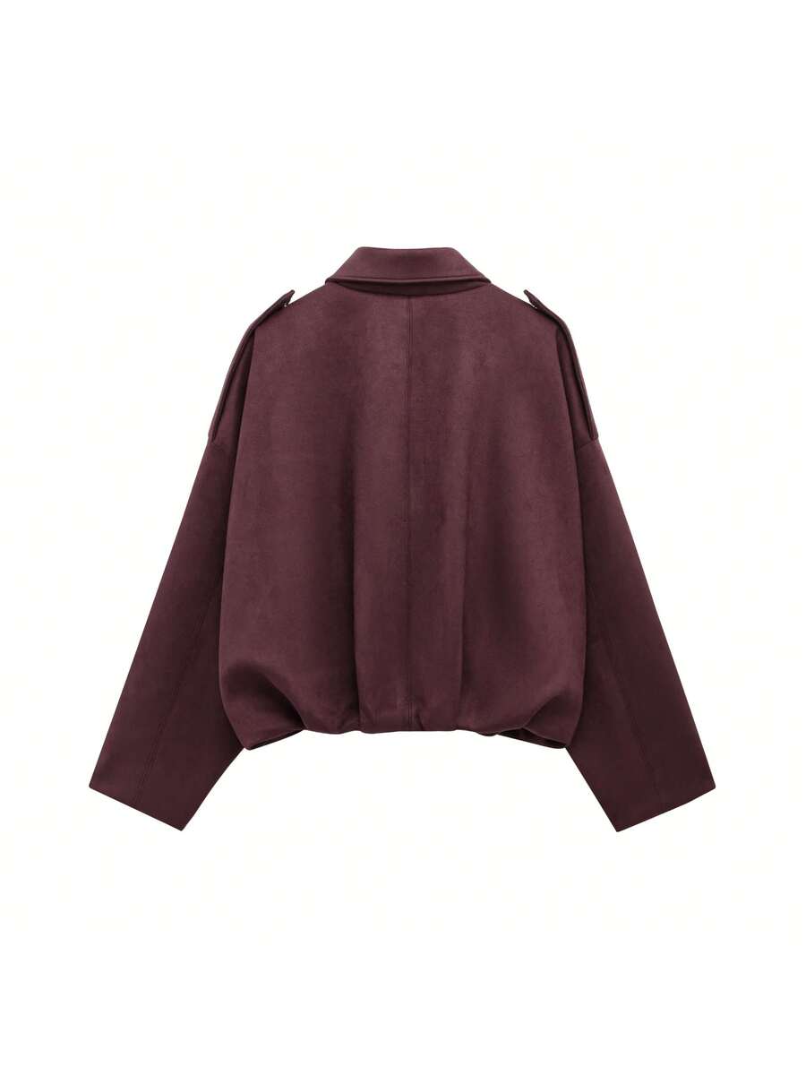 Jaqueta Valentina Suede Military