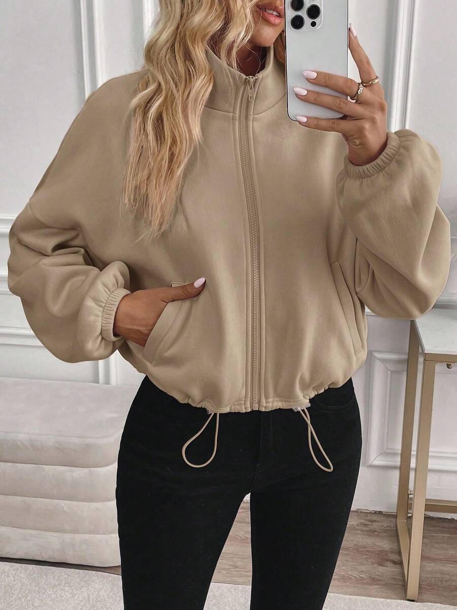 Jaqueta Melissa Hoodie Casual