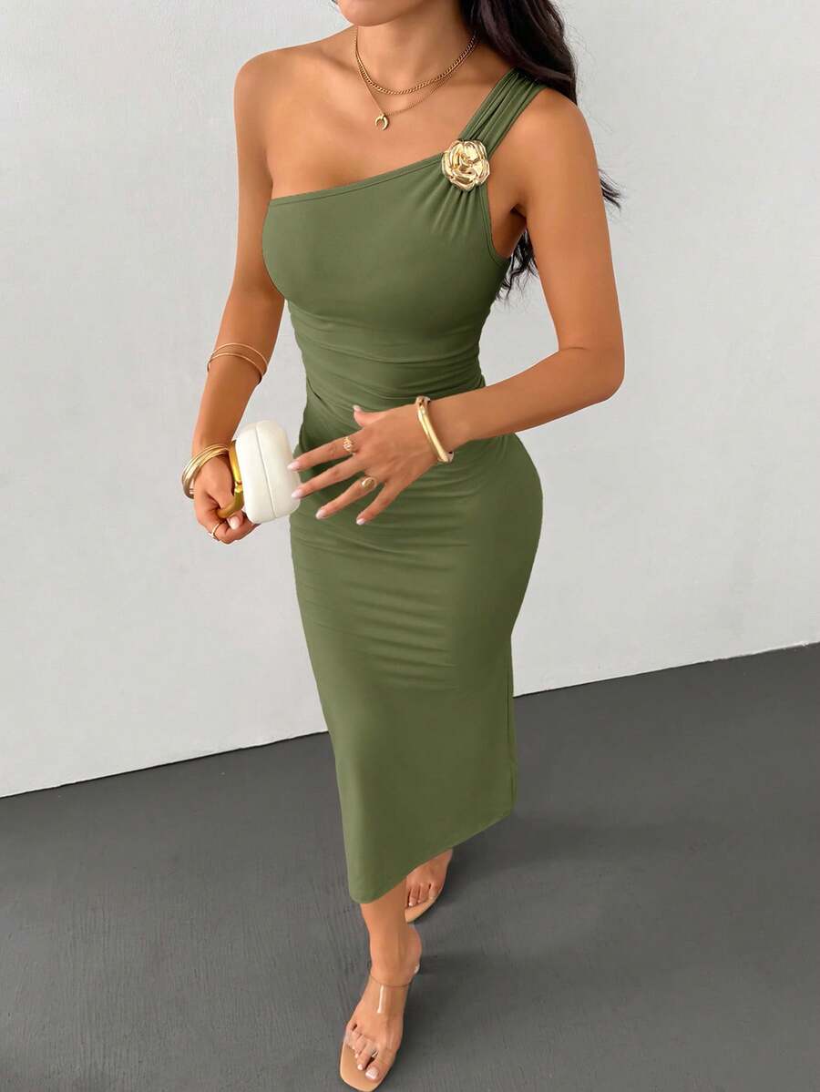 Vestido Nicole Golden Charm