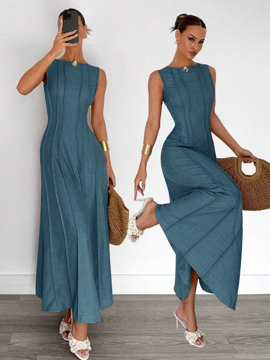 Vestido Celina Evasê Lumière